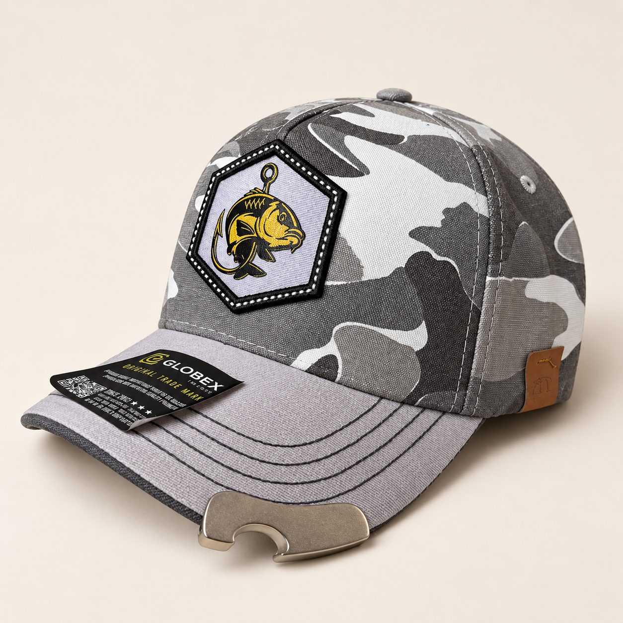 Gorra Camuflaje Gris