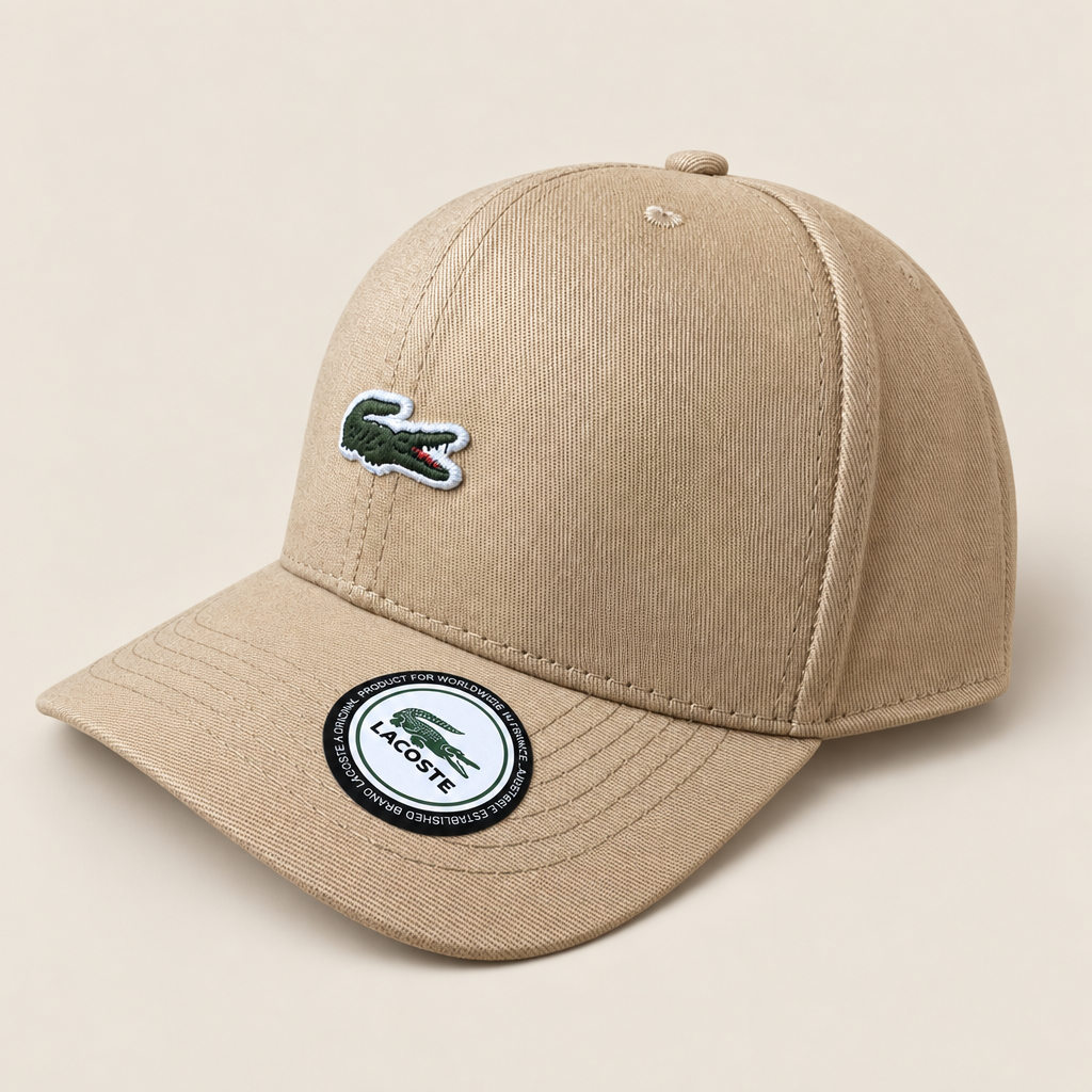 Gorra Lacoste Beige