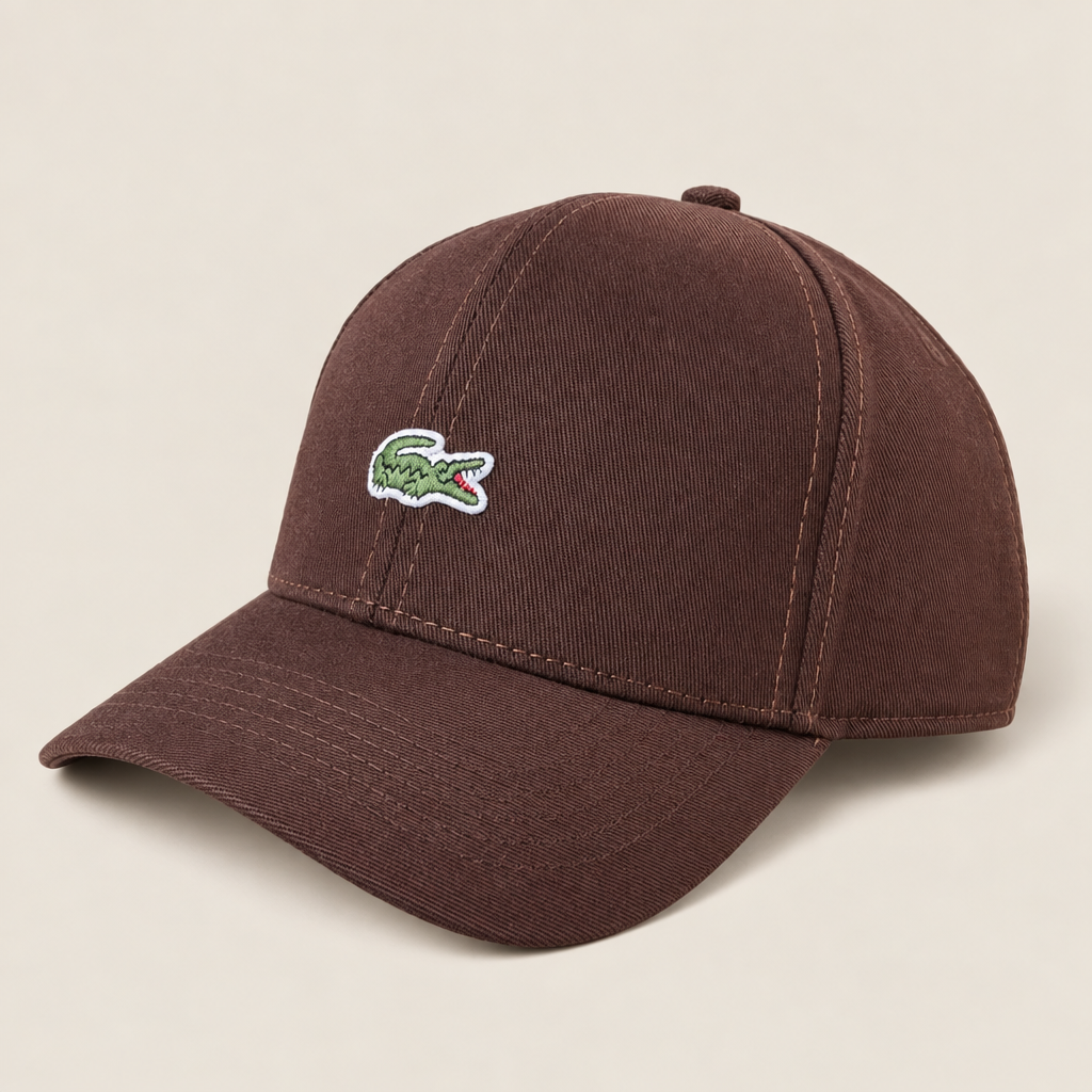 Gorra Lacoste Marrón