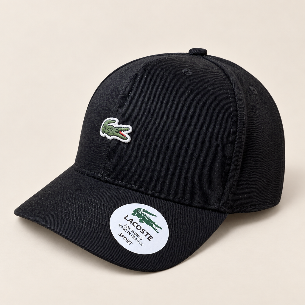 Gorra Lacoste Negra
