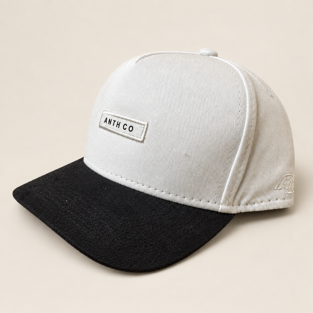 Gorra Anth Co Blanca y Negra